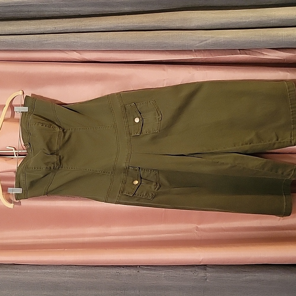 Firstkiss strapless jumpsuit/romper/capri...